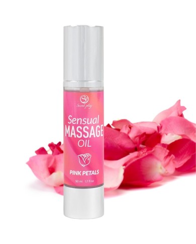SECRETPLAY - HUILE DE MASSAGE PÉTALES DE ROSES