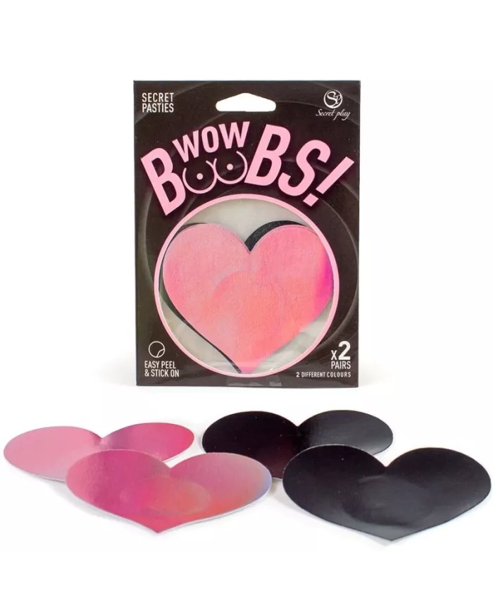 SECRET PLAY- WOW SEINS! COUVRE-MALIN COEUR