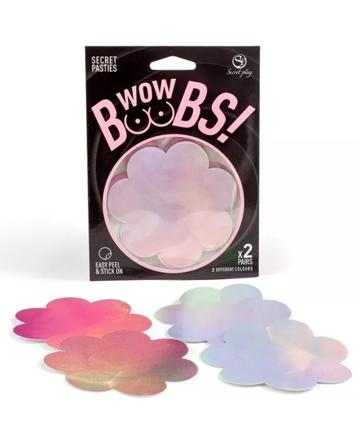 SECRET PLAY- WOW SEINS! COUVRE-MAMETAUX FLEURS