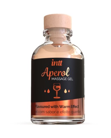 INTT MASSAGE & ORAL SEX - GEL DE MASSAGE APEROL EFFET CHALEUR INTENSE