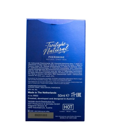 HOT - TWILIGHT PHEROMONE SPRAY NATUREL POUR HOMMES 50 ML