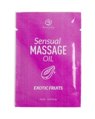 SECRETPLAY - HUILE DE MASSAGE MONODOSE AUX FRUITS EXOTIQUES 10 ML