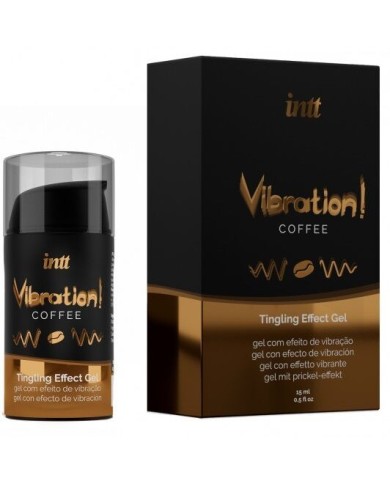 INTT MASSAGE & ORAL SEX - GEL DE MASSAGE SAVEUR CAFÉ EFFET CHAUD