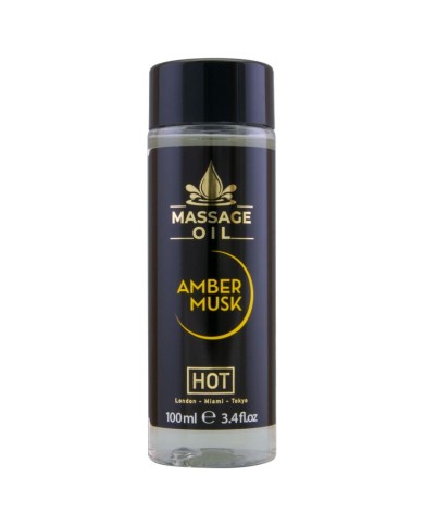 HOT - HUILE DE MASSAGE AMBRE ET MUSC 100 ML