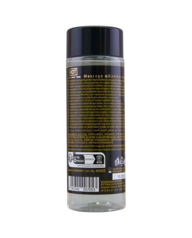 HOT - HUILE DE MASSAGE AMBRE ET MUSC 100 ML