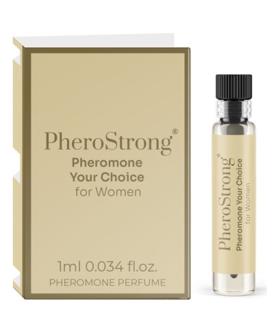 PHEROSTRONG - PARFUM PHÉROMONE AU CHOIX POUR FEMME 1 ML