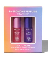 EYE OF LOVE - BLOOM DAY TO NIGHT COFFRET DE PARFUM ROLL-ON AUX PHÉROMONES 2 X 5 ML