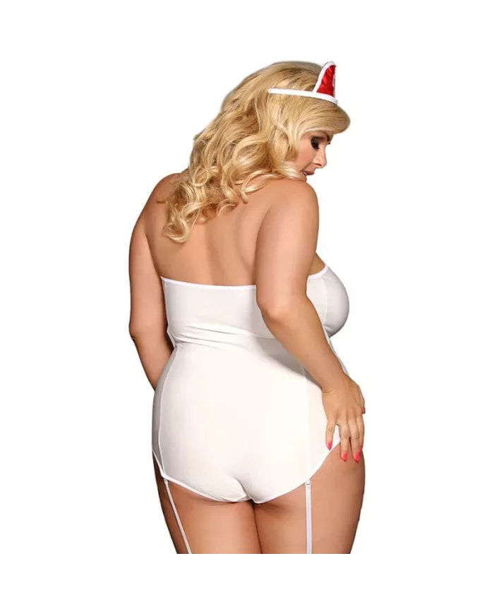 SUBBLIME - COSTUME DINFIRMIÈRE SEXY AVEC TEDDY L/XL SUBBLIME - COSTUME DINFIRMIÈRE SEXY AVEC TEDDY L/XL