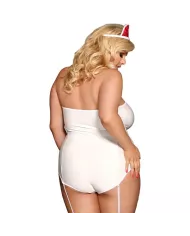 SUBBLIME - COSTUME DINFIRMIÈRE SEXY AVEC TEDDY L/XL SUBBLIME - COSTUME DINFIRMIÈRE SEXY AVEC TEDDY L/XL