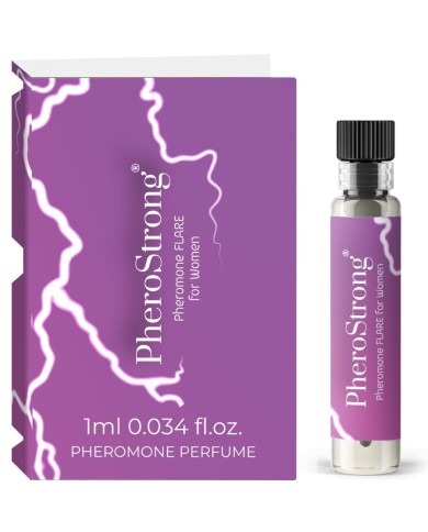 PHEROSTRONG - PARFUM AUX PHÉROMONES FLARE POUR FEMME 1 ML