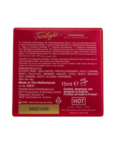 HOT - PARFUM PHEROMONE TWILIGHT POUR FEMME 15 ML