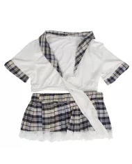 SUBBLIME - COSTUME DÉCOLIÈRE SEXY HAUT ET JUPE L/XL SUBBLIME - COSTUME DÉCOLIÈRE SEXY HAUT ET JUPE L/XL