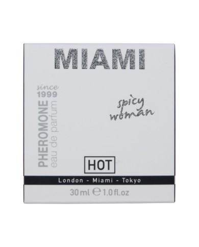 HOT - PARFUM AUX PHÉROMONES MIAMI SPICY WOMAN 30 ML