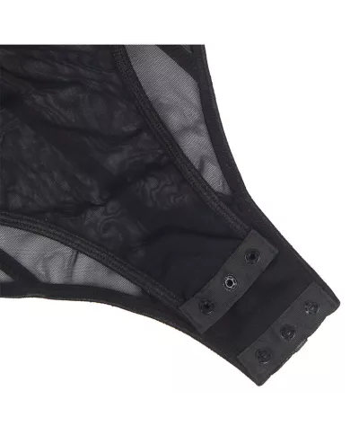 SUBBLIME - BODY NOIR  BRETELLES CHAÎNE S/M