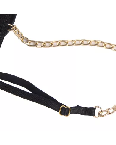 SUBBLIME - BODY NOIR  BRETELLES CHAÎNE S/M