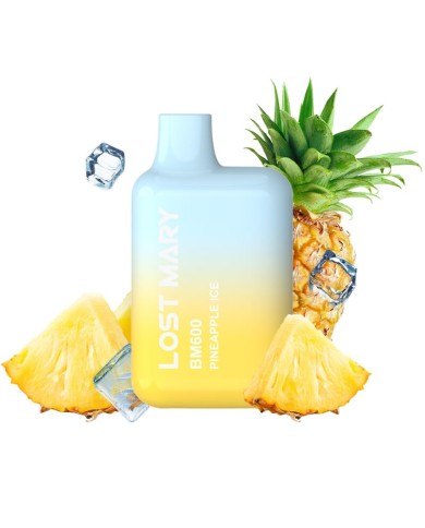 LOST MARY - BM600 VAPER NICOTINE 2% JETABLE ANANAS GLACE