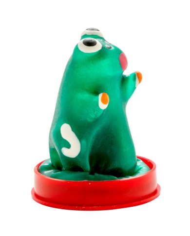 CONDOMERIE - PRÉSERVATIFS FANTAISIE PEINTS À LA MAIN MODÈLE GRENOUILLE 1