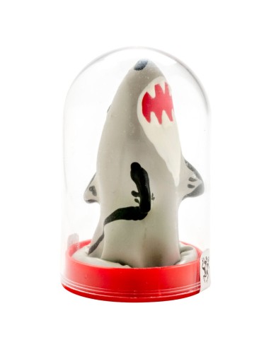 CONDOMERIE - PRÉSERVATIFS FANTAISIE PEINTS À LA MAIN MODÈLE REQUIN 1