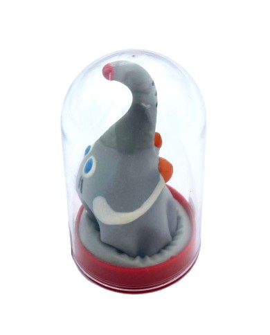 CONDOMERIE - PRÉSERVATIFS FANTAISIE PEINTS À LA MAIN MODÈLE ÉLÉPHANT 1