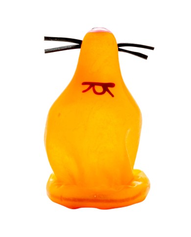 CONDOMERIE - PRÉSERVATIFS FANTAISIE PEINTS À LA MAIN FOX GLUED