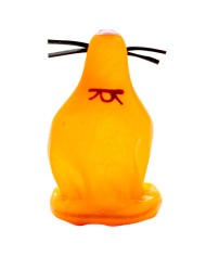 CONDOMERIE - PRÉSERVATIFS FANTAISIE PEINTS À LA MAIN FOX GLUED