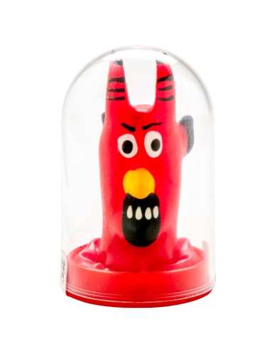 CONDOMERIE - PRÉSERVATIFS FANTAISIE PEINTS À LA MAIN RED DEVIL
