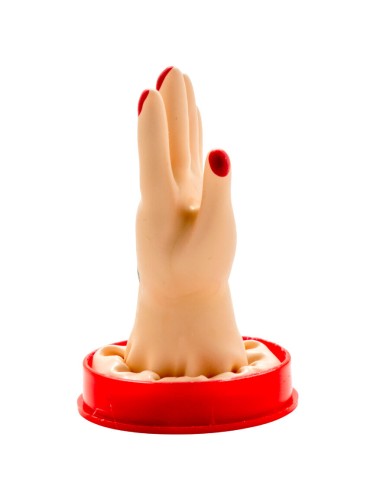CONDOMERIE - PRÉSERVATIFS FANTAISIE PEINTS À LA MAIN MODÈLE MAIN 1