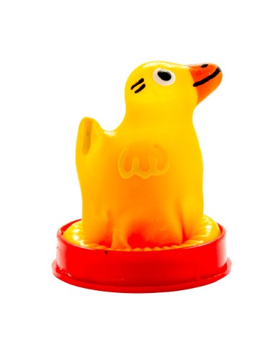 CONDOMERIE - PRÉSERVATIFS FANTAISIE PEINTS À LA MAIN EN FORME DE CANARD