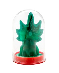 CONDOMERIE - PRÉSERVATIFS FANTAISIE PEINTS À LA MAIN CANNABIS MODÈLE 1
