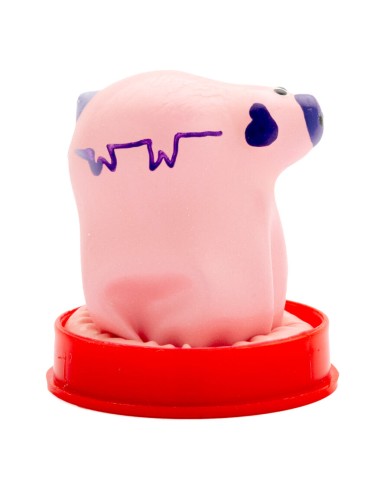 CONDOMERIE - PRÉSERVATIFS FANTAISIE PEINTS À LA MAIN PETIT COCHON
