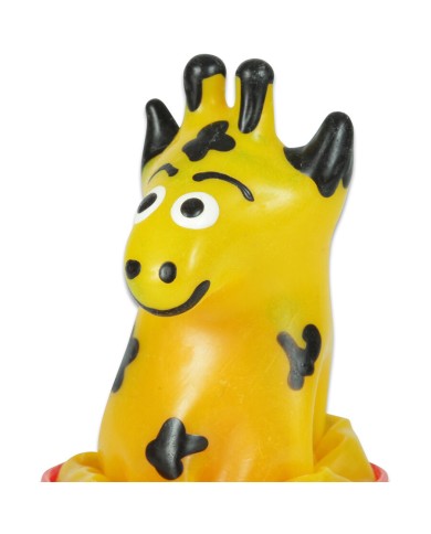CONDOMERIE - PRÉSERVATIFS FANTAISIE PEINTS À LA MAIN GIRAFE