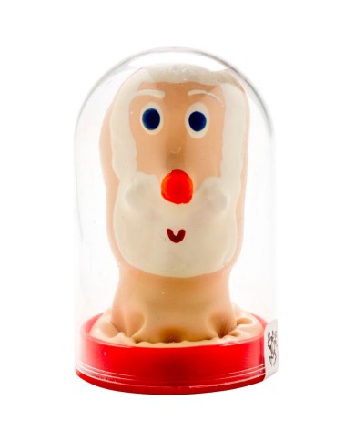 CONDOMERIE - PRÉSERVATIFS FANTAISIE PEINTS À LA MAIN PÈRE NOËL