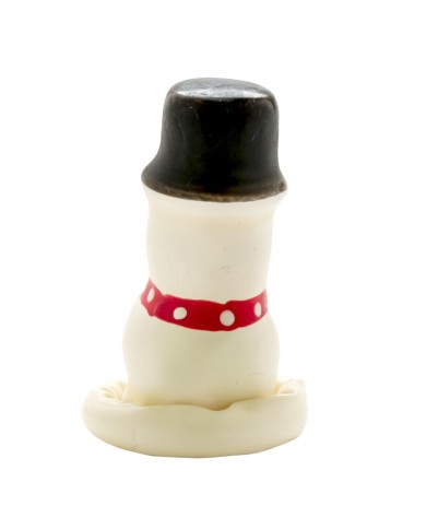 CONDOMERIE - PRÉSERVATIFS FANTAISIE PEINTS À LA MAIN BONHOMME DE NEIGE