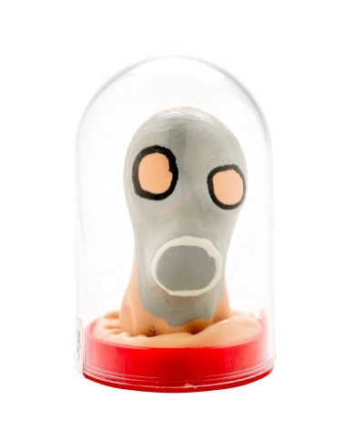 CONDOMERIE - PRÉSERVATIFS FANTAISIE PEINTS À LA MAIN MASQUE À GAZ