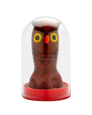 CONDOMERIE - PRÉSERVATIFS FANTAISIE PEINTS À LA MAIN HIBOU