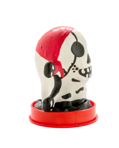 CONDOMERIE - PRÉSERVATIFS FANTAISIE PEINTS À LA MAIN PIRATE