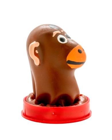 CONDOMERIE - PRÉSERVATIFS FANTAISIE PEINTS À LA MAIN SINGE