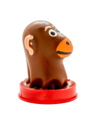 CONDOMERIE - PRÉSERVATIFS FANTAISIE PEINTS À LA MAIN SINGE