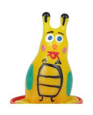 CONDOMERIE - PRÉSERVATIFS FANTAISIE PEINTS À LA MAIN ABEILLE