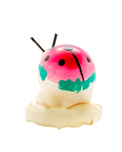 CONDOMERIE - PRÉSERVATIFS FANTAISIE PEINTS À LA MAIN MODÈLE COCCINELLE 1