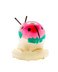 CONDOMERIE - PRÉSERVATIFS FANTAISIE PEINTS À LA MAIN MODÈLE COCCINELLE 1