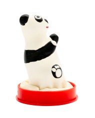 CONDOMERIE - PRÉSERVATIFS FANTAISIE PEINTS À LA MAIN MODÈLE PANDA 1