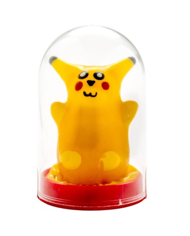 CONDOMERIE - PRÉSERVATIFS FANTAISIE PEINTS À LA MAIN SOURIS JAUNE