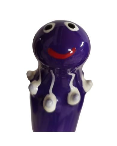 CONDOMERIE - PRÉSERVATIFS FANTAISIE PEINTS À LA MAIN OCTOPUS VIOLET