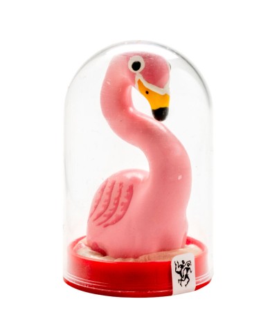 CONDOMERIE - PRÉSERVATIFS FANTAISIE PEINTS À LA MAIN ROSE FLAMANT