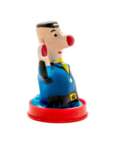 CONDOMERIE - PRÉSERVATIFS FANTAISIE PEINTS À LA MAIN POLICEMAN