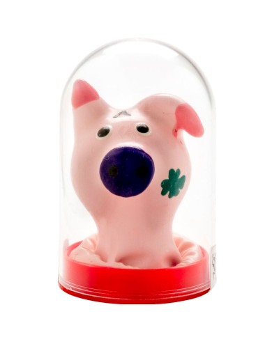 CONDOMERIE - PRÉSERVATIFS FANTAISIE PEINTS À LA MAIN TÊTE DE COCHON