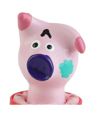 CONDOMERIE - PRÉSERVATIFS FANTAISIE PEINTS À LA MAIN TÊTE DE COCHON
