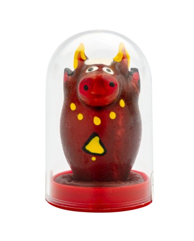 CONDOMERIE - PRÉSERVATIFS FANTAISIE PEINTS À LA MAIN MODÈLE TAUREAU 1