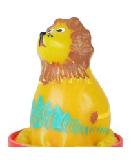 CONDOMERIE - PRÉSERVATIFS FANTAISIE PEINTS À LA MAIN LION ASSIS